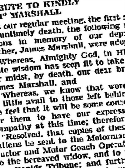 James Marshall on Sysoon