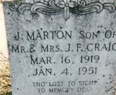 James Marton Craig on Sysoon