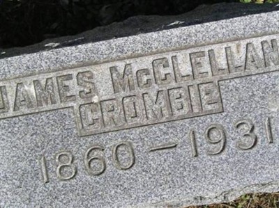 James McClelland Crombie on Sysoon