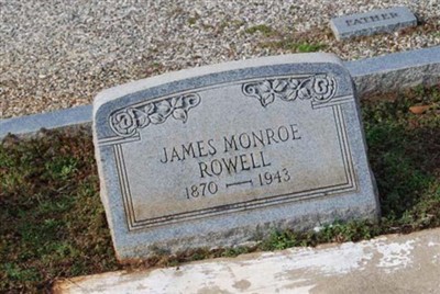 James Monroe Rowell on Sysoon