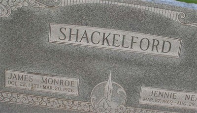 James Monroe Shackelford on Sysoon
