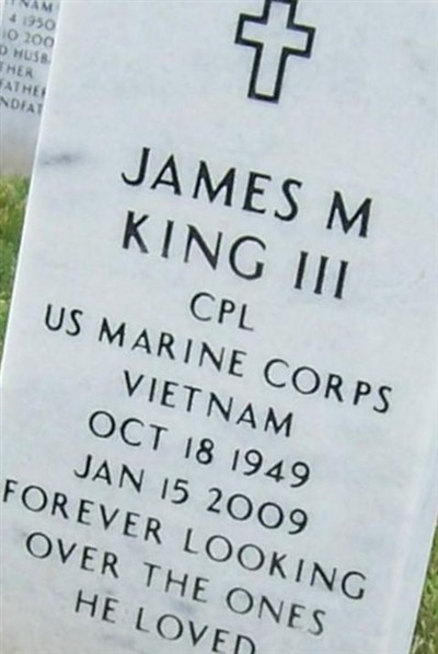 James Mortimer King, III on Sysoon