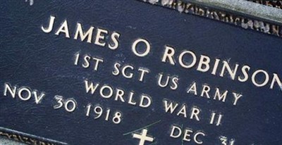 James O. Robinson on Sysoon