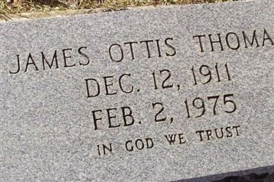 James Ottis Thomas on Sysoon