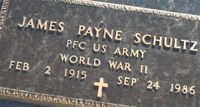 James Payne Schultz on Sysoon