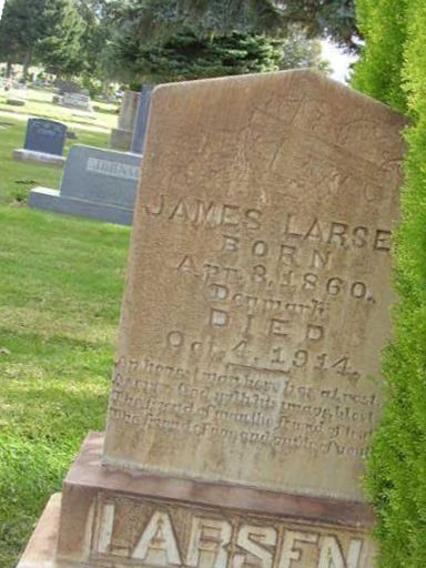 James Peter Larsen on Sysoon
