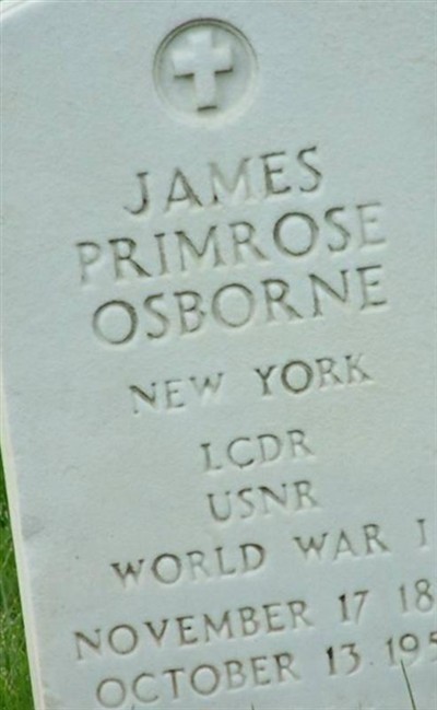 James Primrose Osborne on Sysoon