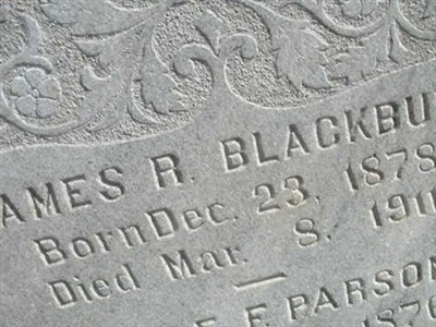 James R. Blackburn on Sysoon