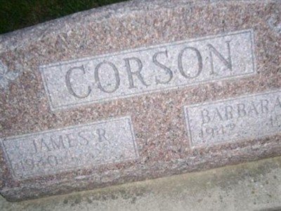 James R. Corson on Sysoon