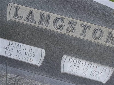 James R. Langston on Sysoon