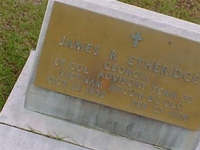James Ralph Etheridge on Sysoon