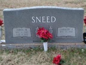 JAMES RAY SNEED on Sysoon