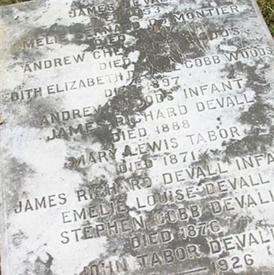 James Richard (infant) Devall on Sysoon