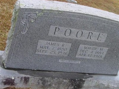 James Robert Poore on Sysoon