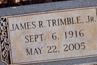 James Rufo Trimble, Jr on Sysoon
