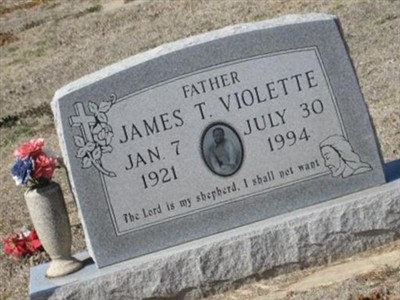 James T. Violette on Sysoon