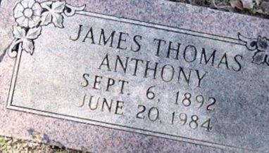 James Thomas Anthony on Sysoon