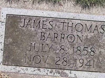 James Thomas Barron on Sysoon