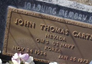 James Thomas Carter on Sysoon
