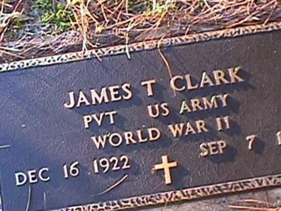 James Thomas Clark, Jr. on Sysoon