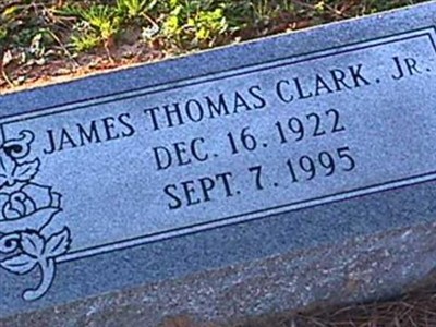 James Thomas Clark, Jr. on Sysoon