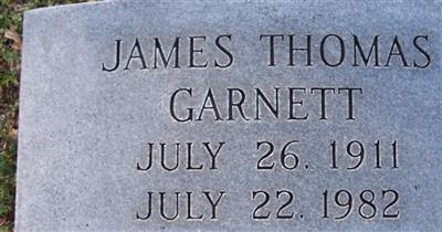 James Thomas Garnett, Jr on Sysoon