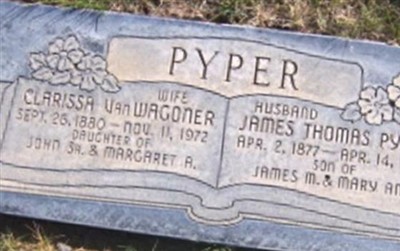 James Thomas Pyper on Sysoon