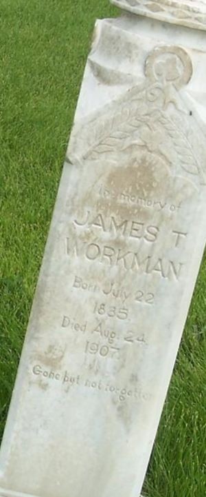 James Thomas Workman on Sysoon
