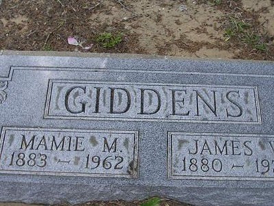 James W. Giddens on Sysoon