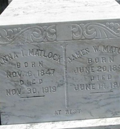 James W. Matlock on Sysoon