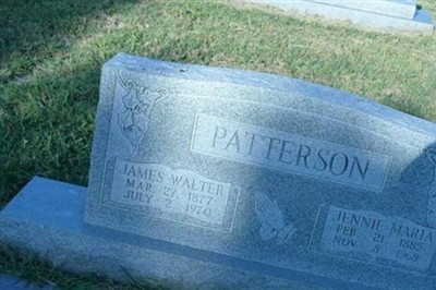 James W Patterson on Sysoon