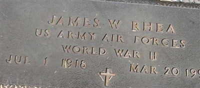 James W. Rhea on Sysoon