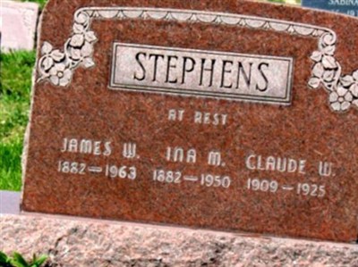 James W. Stephens on Sysoon