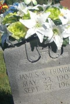 JAMES` W. TRIMBLE on Sysoon