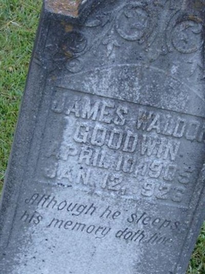 James Waldon Goodwin on Sysoon