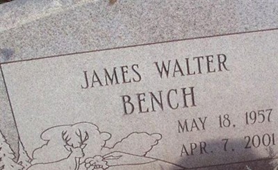 James Walter Bench on Sysoon