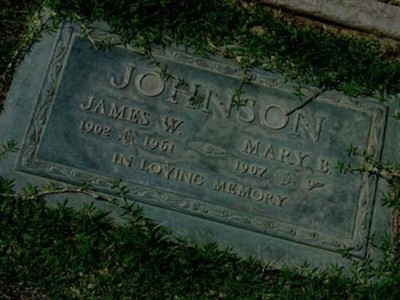 James Walter Johnson on Sysoon