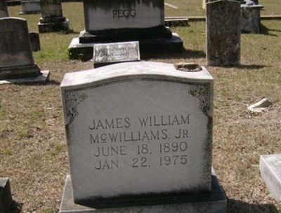 James William McWilliams, Jr on Sysoon