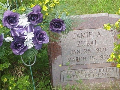 Jamie Allan Zubal on Sysoon