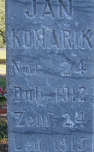Jan Konarik on Sysoon