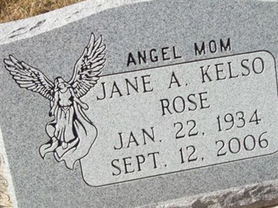 Jane A. Kelso Rose on Sysoon