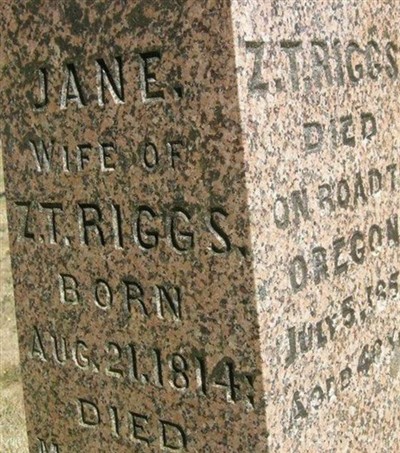 Jane Lieb Riggs on Sysoon