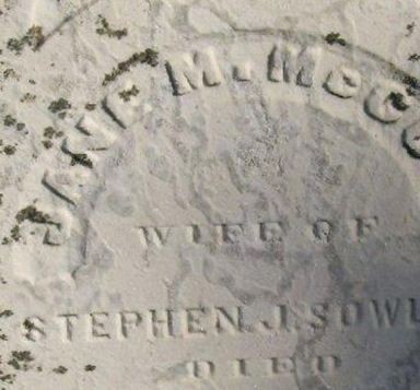 Jane M McCuin Sowles on Sysoon