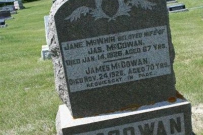 Jane McWhir McCowan on Sysoon