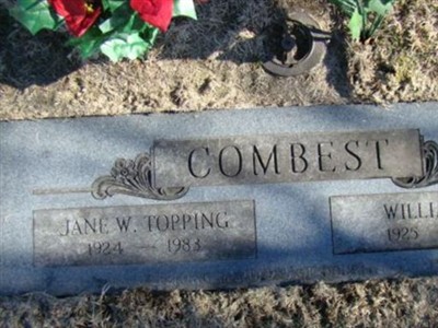 Jane W Topping Combest on Sysoon