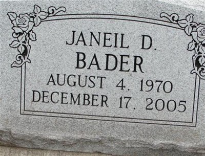 Janeil D. Bader on Sysoon