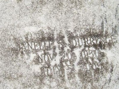 Janelle S. Durrence on Sysoon