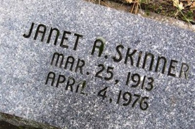 Janet A. Skinner on Sysoon