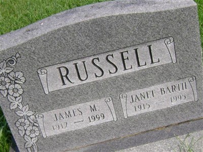 Janet Barth Russell on Sysoon