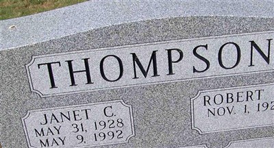 Janet C Thompson on Sysoon